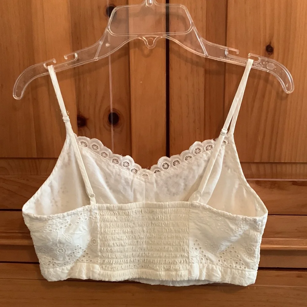 American Eagle Bralette-Style Crop Top • Size XS - Picture 2 of 8